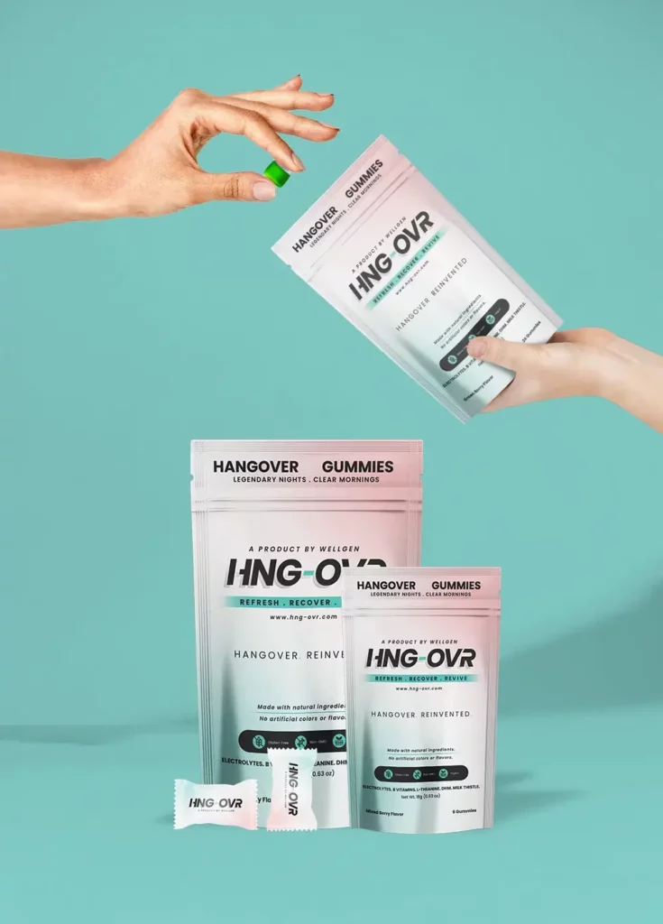 HNG-OVR recovery gummies